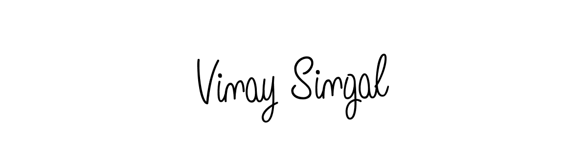 Once you've used our free online signature maker to create your best signature Angelique-Rose-font-FFP style, it's time to enjoy all of the benefits that Vinay Singal name signing documents. Vinay Singal signature style 5 images and pictures png