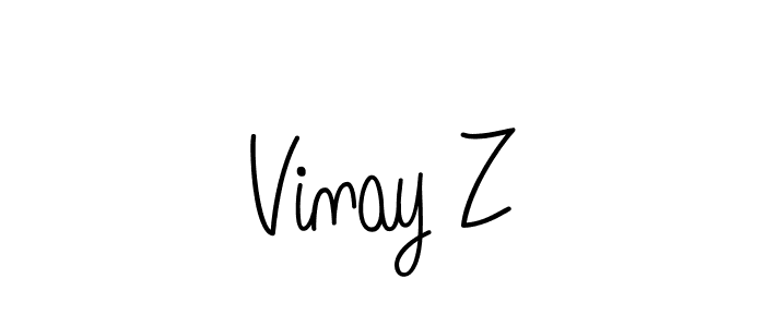 This is the best signature style for the Vinay Z name. Also you like these signature font (Angelique-Rose-font-FFP). Mix name signature. Vinay Z signature style 5 images and pictures png