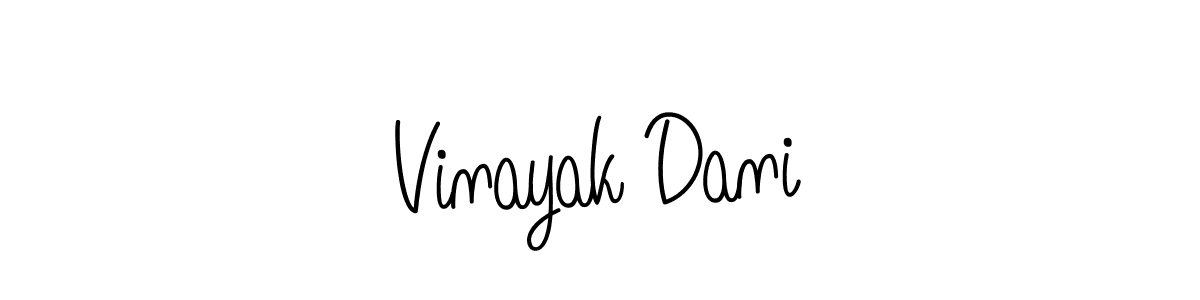 You can use this online signature creator to create a handwritten signature for the name Vinayak Dani. This is the best online autograph maker. Vinayak Dani signature style 5 images and pictures png