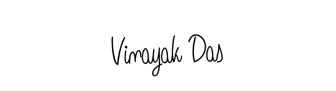 Vinayak Das stylish signature style. Best Handwritten Sign (Angelique-Rose-font-FFP) for my name. Handwritten Signature Collection Ideas for my name Vinayak Das. Vinayak Das signature style 5 images and pictures png