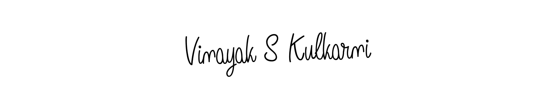 if you are searching for the best signature style for your name Vinayak S Kulkarni. so please give up your signature search. here we have designed multiple signature styles  using Angelique-Rose-font-FFP. Vinayak S Kulkarni signature style 5 images and pictures png