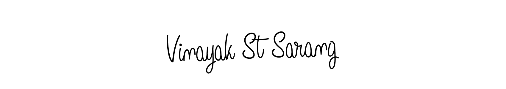How to Draw Vinayak St Sarang signature style? Angelique-Rose-font-FFP is a latest design signature styles for name Vinayak St Sarang. Vinayak St Sarang signature style 5 images and pictures png