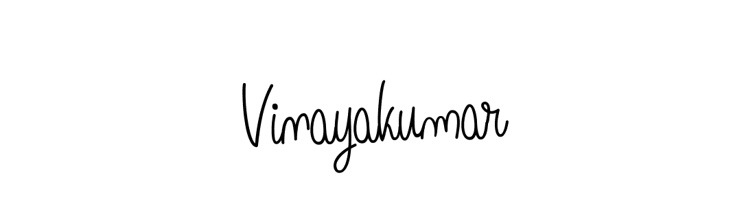 Create a beautiful signature design for name Vinayakumar. With this signature (Angelique-Rose-font-FFP) fonts, you can make a handwritten signature for free. Vinayakumar signature style 5 images and pictures png