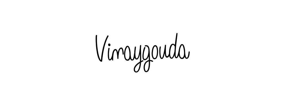 Create a beautiful signature design for name Vinaygouda. With this signature (Angelique-Rose-font-FFP) fonts, you can make a handwritten signature for free. Vinaygouda signature style 5 images and pictures png