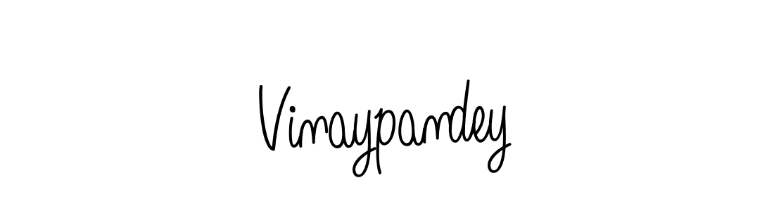 Use a signature maker to create a handwritten signature online. With this signature software, you can design (Angelique-Rose-font-FFP) your own signature for name Vinaypandey. Vinaypandey signature style 5 images and pictures png