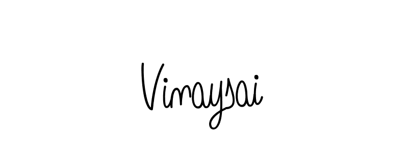 How to make Vinaysai signature? Angelique-Rose-font-FFP is a professional autograph style. Create handwritten signature for Vinaysai name. Vinaysai signature style 5 images and pictures png