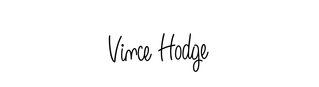 Use a signature maker to create a handwritten signature online. With this signature software, you can design (Angelique-Rose-font-FFP) your own signature for name Vince Hodge. Vince Hodge signature style 5 images and pictures png