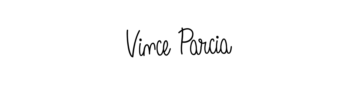 Design your own signature with our free online signature maker. With this signature software, you can create a handwritten (Angelique-Rose-font-FFP) signature for name Vince Parcia. Vince Parcia signature style 5 images and pictures png