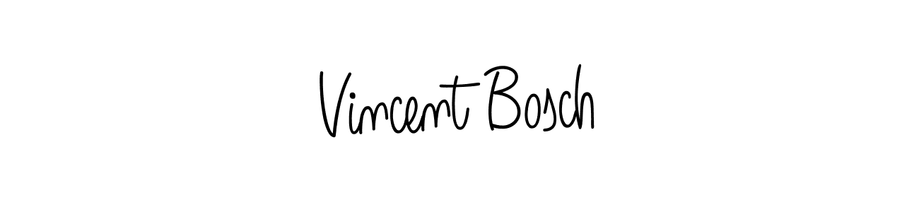 Make a beautiful signature design for name Vincent Bosch. With this signature (Angelique-Rose-font-FFP) style, you can create a handwritten signature for free. Vincent Bosch signature style 5 images and pictures png