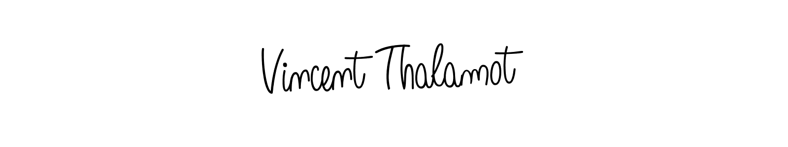 Also we have Vincent Thalamot name is the best signature style. Create professional handwritten signature collection using Angelique-Rose-font-FFP autograph style. Vincent Thalamot signature style 5 images and pictures png