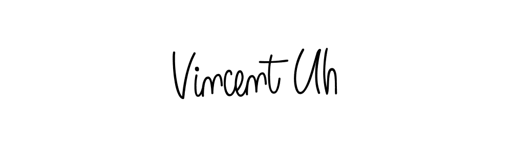 Make a beautiful signature design for name Vincent Uh. Use this online signature maker to create a handwritten signature for free. Vincent Uh signature style 5 images and pictures png