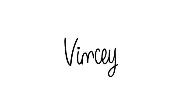 Best and Professional Signature Style for Vincey. Angelique-Rose-font-FFP Best Signature Style Collection. Vincey signature style 5 images and pictures png