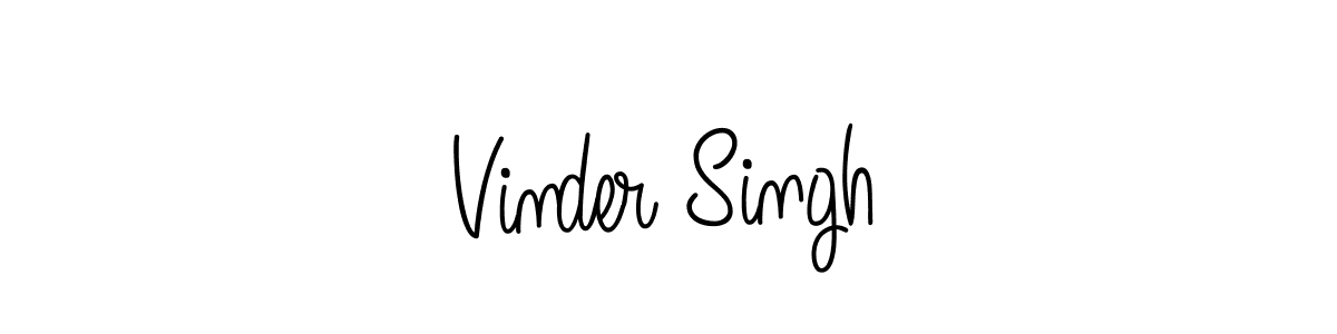 Also You can easily find your signature by using the search form. We will create Vinder Singh name handwritten signature images for you free of cost using Angelique-Rose-font-FFP sign style. Vinder Singh signature style 5 images and pictures png