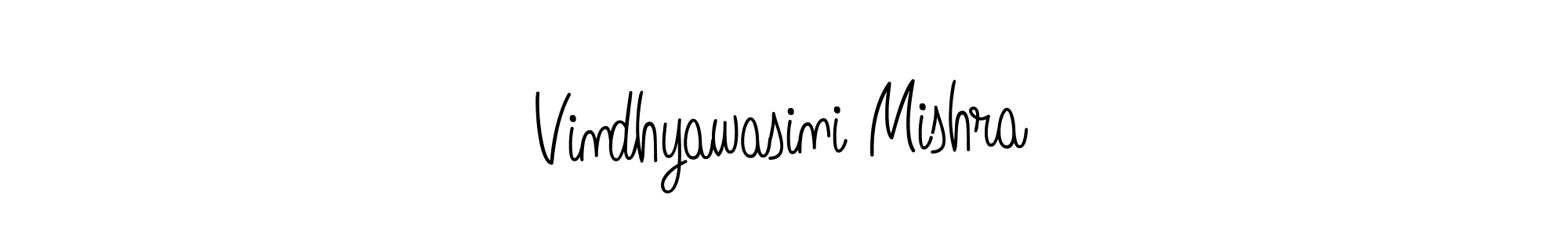 Design your own signature with our free online signature maker. With this signature software, you can create a handwritten (Angelique-Rose-font-FFP) signature for name Vindhyawasini Mishra. Vindhyawasini Mishra signature style 5 images and pictures png