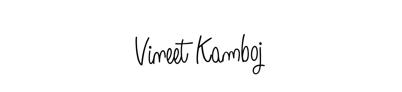 This is the best signature style for the Vineet Kamboj name. Also you like these signature font (Angelique-Rose-font-FFP). Mix name signature. Vineet Kamboj signature style 5 images and pictures png