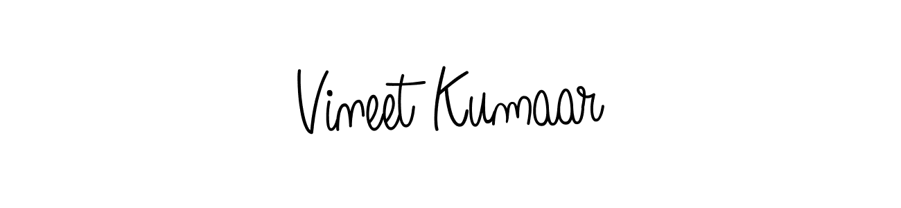 Make a beautiful signature design for name Vineet Kumaar. Use this online signature maker to create a handwritten signature for free. Vineet Kumaar signature style 5 images and pictures png