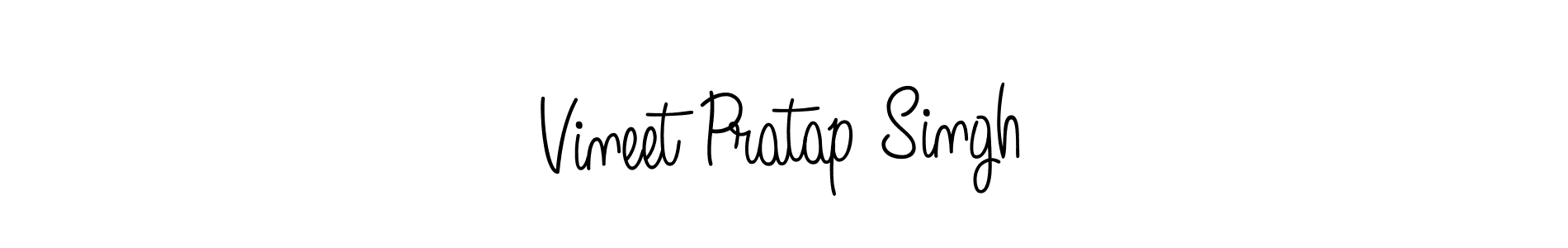 Make a beautiful signature design for name Vineet Pratap Singh. With this signature (Angelique-Rose-font-FFP) style, you can create a handwritten signature for free. Vineet Pratap Singh signature style 5 images and pictures png