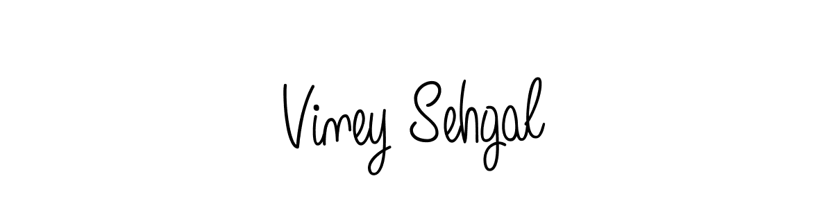 Angelique-Rose-font-FFP is a professional signature style that is perfect for those who want to add a touch of class to their signature. It is also a great choice for those who want to make their signature more unique. Get Viney Sehgal name to fancy signature for free. Viney Sehgal signature style 5 images and pictures png