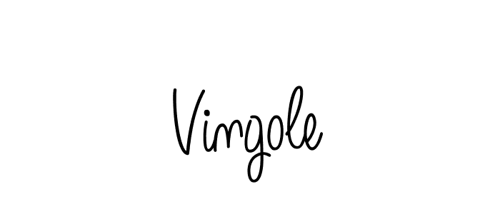 Here are the top 10 professional signature styles for the name Vingole. These are the best autograph styles you can use for your name. Vingole signature style 5 images and pictures png