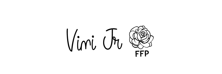 How to make Vini Jr 7 signature? Angelique-Rose-font-FFP is a professional autograph style. Create handwritten signature for Vini Jr 7 name. Vini Jr 7 signature style 5 images and pictures png