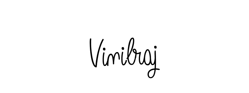 How to make Vinilraj name signature. Use Angelique-Rose-font-FFP style for creating short signs online. This is the latest handwritten sign. Vinilraj signature style 5 images and pictures png