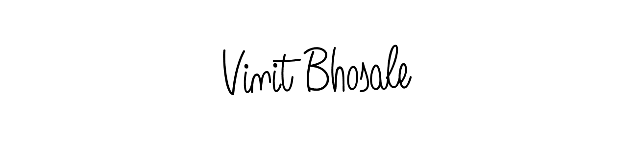 How to Draw Vinit Bhosale signature style? Angelique-Rose-font-FFP is a latest design signature styles for name Vinit Bhosale. Vinit Bhosale signature style 5 images and pictures png