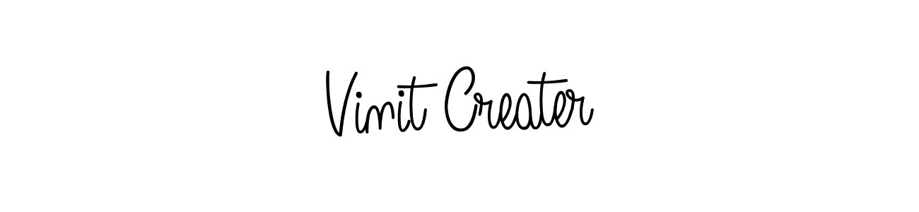 Similarly Angelique-Rose-font-FFP is the best handwritten signature design. Signature creator online .You can use it as an online autograph creator for name Vinit Creater. Vinit Creater signature style 5 images and pictures png