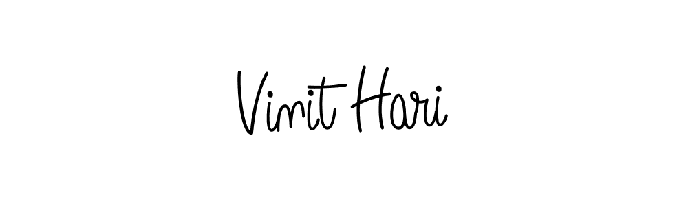 Check out images of Autograph of Vinit Hari name. Actor Vinit Hari Signature Style. Angelique-Rose-font-FFP is a professional sign style online. Vinit Hari signature style 5 images and pictures png