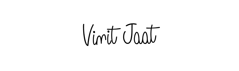Once you've used our free online signature maker to create your best signature Angelique-Rose-font-FFP style, it's time to enjoy all of the benefits that Vinit Jaat name signing documents. Vinit Jaat signature style 5 images and pictures png