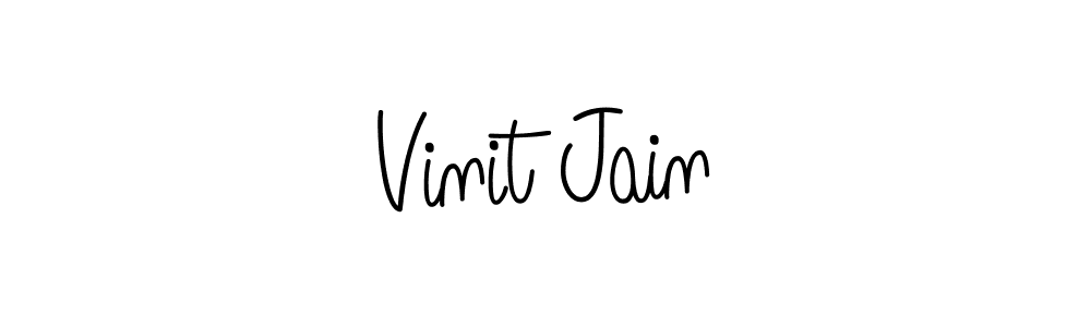 Best and Professional Signature Style for Vinit Jain. Angelique-Rose-font-FFP Best Signature Style Collection. Vinit Jain signature style 5 images and pictures png