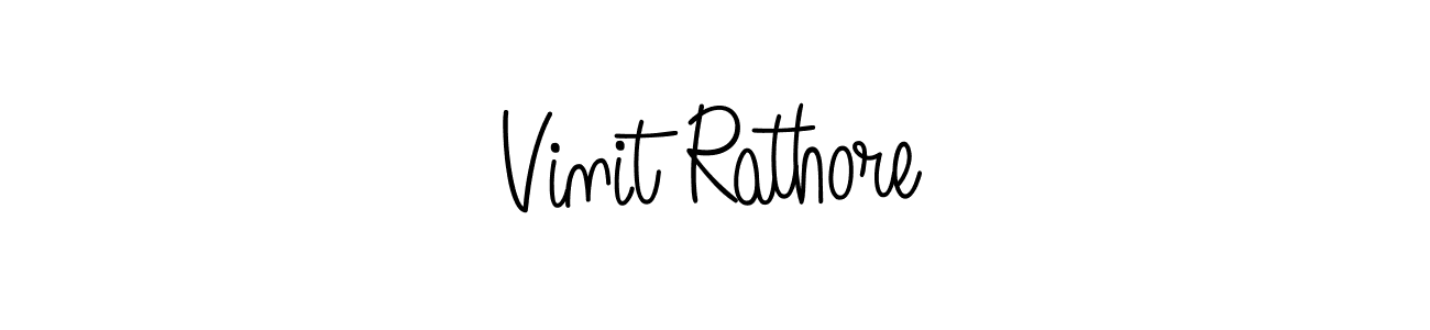 Make a short Vinit Rathore signature style. Manage your documents anywhere anytime using Angelique-Rose-font-FFP. Create and add eSignatures, submit forms, share and send files easily. Vinit Rathore signature style 5 images and pictures png