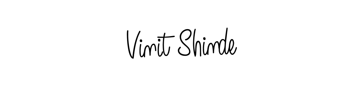 Best and Professional Signature Style for Vinit Shinde. Angelique-Rose-font-FFP Best Signature Style Collection. Vinit Shinde signature style 5 images and pictures png