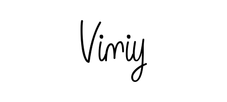 Upgrade your professional image with Viniy signature created with Angelique-Rose-font-FFP font. Fast, free, and watermark-free download. Viniy signature style 5 images and pictures png