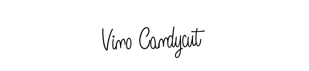 Also You can easily find your signature by using the search form. We will create Vino Candycut name handwritten signature images for you free of cost using Angelique-Rose-font-FFP sign style. Vino Candycut signature style 5 images and pictures png