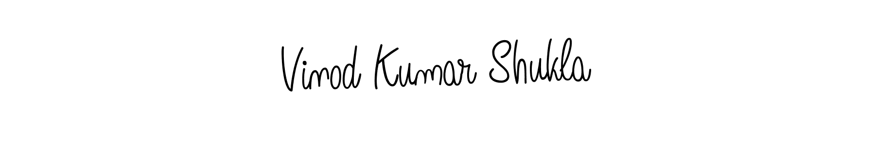 How to make Vinod Kumar Shukla name signature. Use Angelique-Rose-font-FFP style for creating short signs online. This is the latest handwritten sign. Vinod Kumar Shukla signature style 5 images and pictures png