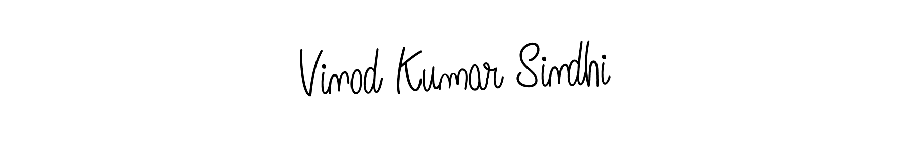 You can use this online signature creator to create a handwritten signature for the name Vinod Kumar Sindhi. This is the best online autograph maker. Vinod Kumar Sindhi signature style 5 images and pictures png