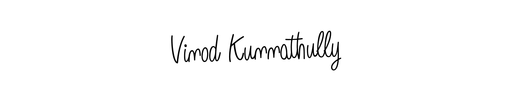 Also You can easily find your signature by using the search form. We will create Vinod Kunnathully name handwritten signature images for you free of cost using Angelique-Rose-font-FFP sign style. Vinod Kunnathully signature style 5 images and pictures png