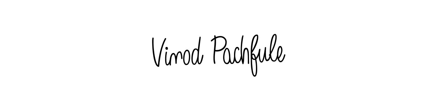 Once you've used our free online signature maker to create your best signature Angelique-Rose-font-FFP style, it's time to enjoy all of the benefits that Vinod Pachfule name signing documents. Vinod Pachfule signature style 5 images and pictures png