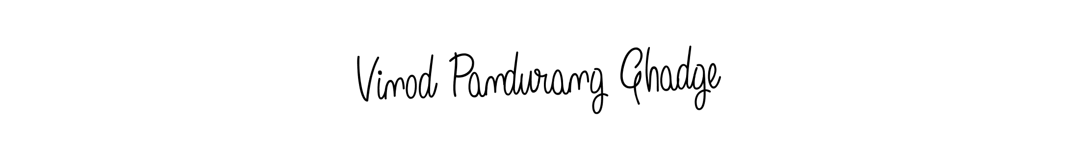 Here are the top 10 professional signature styles for the name Vinod Pandurang Ghadge. These are the best autograph styles you can use for your name. Vinod Pandurang Ghadge signature style 5 images and pictures png