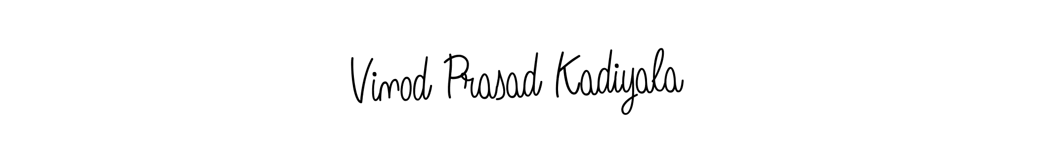 Here are the top 10 professional signature styles for the name Vinod Prasad Kadiyala. These are the best autograph styles you can use for your name. Vinod Prasad Kadiyala signature style 5 images and pictures png