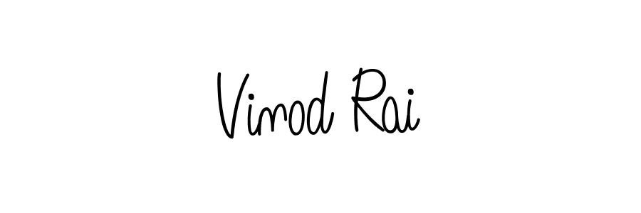 Once you've used our free online signature maker to create your best signature Angelique-Rose-font-FFP style, it's time to enjoy all of the benefits that Vinod Rai name signing documents. Vinod Rai signature style 5 images and pictures png