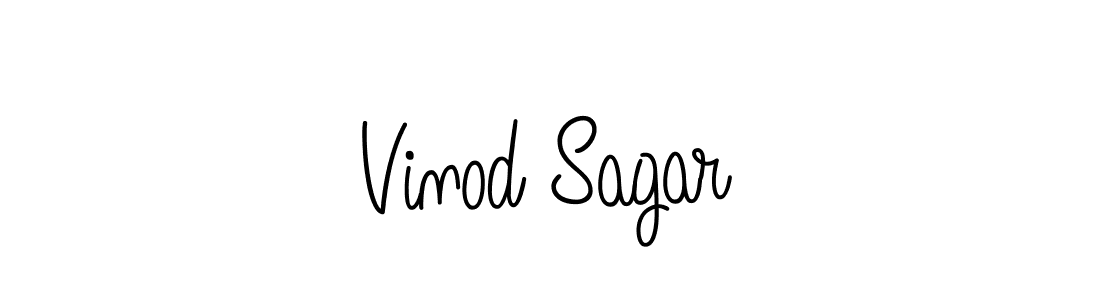 This is the best signature style for the Vinod Sagar name. Also you like these signature font (Angelique-Rose-font-FFP). Mix name signature. Vinod Sagar signature style 5 images and pictures png