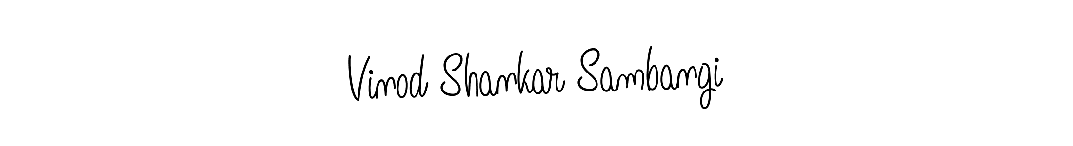 You can use this online signature creator to create a handwritten signature for the name Vinod Shankar Sambangi. This is the best online autograph maker. Vinod Shankar Sambangi signature style 5 images and pictures png