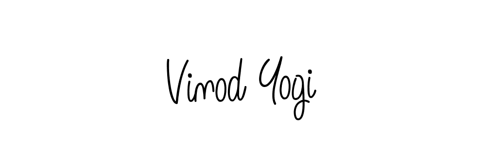 Make a beautiful signature design for name Vinod Yogi. Use this online signature maker to create a handwritten signature for free. Vinod Yogi signature style 5 images and pictures png