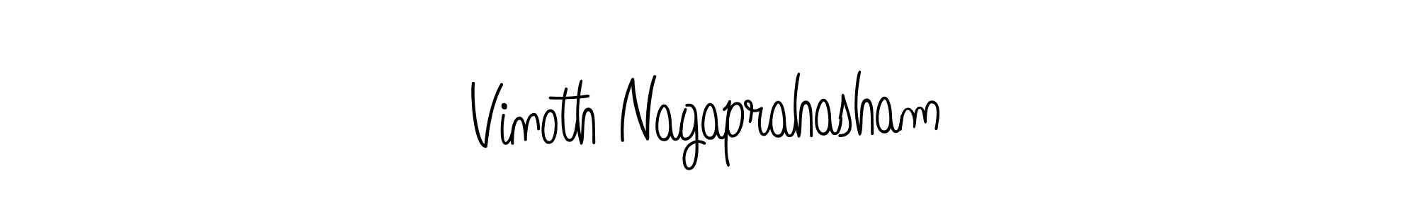 Make a short Vinoth Nagaprahasham signature style. Manage your documents anywhere anytime using Angelique-Rose-font-FFP. Create and add eSignatures, submit forms, share and send files easily. Vinoth Nagaprahasham signature style 5 images and pictures png