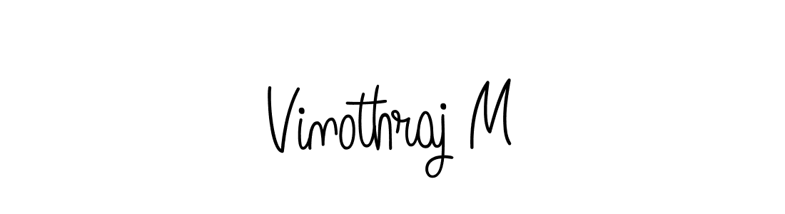 Also You can easily find your signature by using the search form. We will create Vinothraj M name handwritten signature images for you free of cost using Angelique-Rose-font-FFP sign style. Vinothraj M signature style 5 images and pictures png