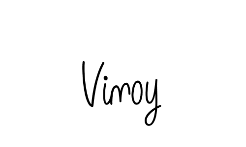 The best way (Angelique-Rose-font-FFP) to make a short signature is to pick only two or three words in your name. The name Vinoy include a total of six letters. For converting this name. Vinoy signature style 5 images and pictures png