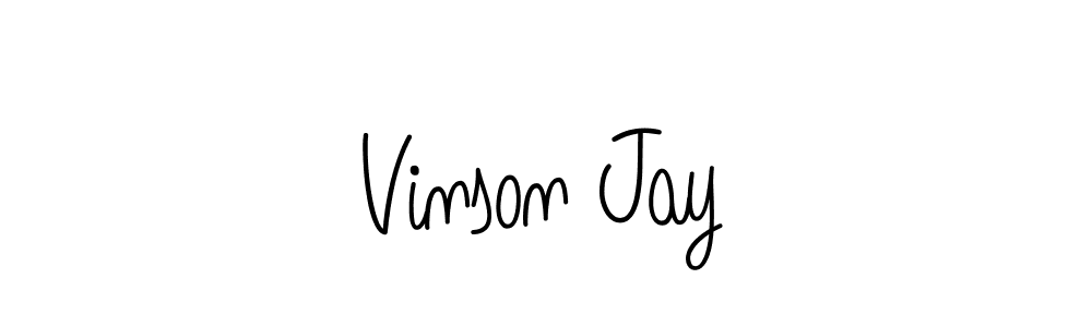 It looks lik you need a new signature style for name Vinson Jay. Design unique handwritten (Angelique-Rose-font-FFP) signature with our free signature maker in just a few clicks. Vinson Jay signature style 5 images and pictures png