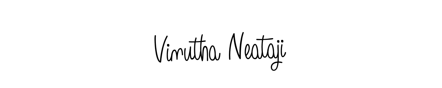 Similarly Angelique-Rose-font-FFP is the best handwritten signature design. Signature creator online .You can use it as an online autograph creator for name Vinutha Neataji. Vinutha Neataji signature style 5 images and pictures png