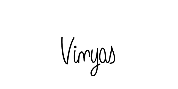 The best way (Angelique-Rose-font-FFP) to make a short signature is to pick only two or three words in your name. The name Vinyas include a total of six letters. For converting this name. Vinyas signature style 5 images and pictures png